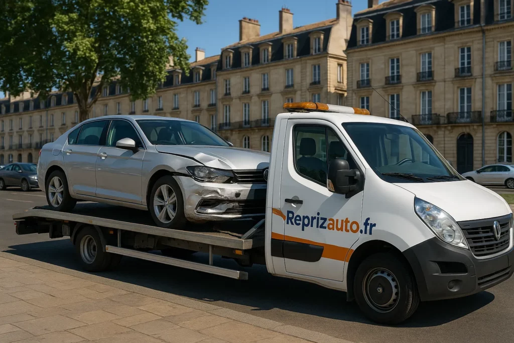 Rachat de voiture accidentée à Bordeaux