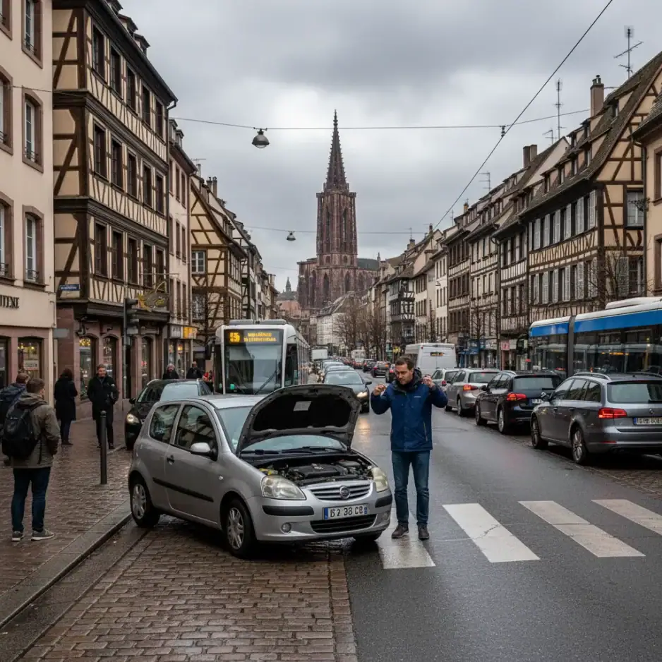 Rachat voiture en panne, HS ou sans CT à Strasbourg : offre immédiate